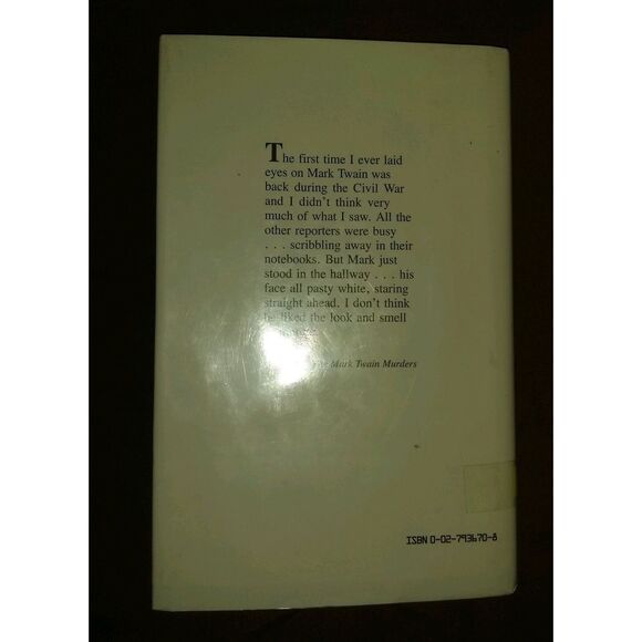 Vintage The Mark Twain Murders Book by Yep, Laurence - Picture 2 of 5